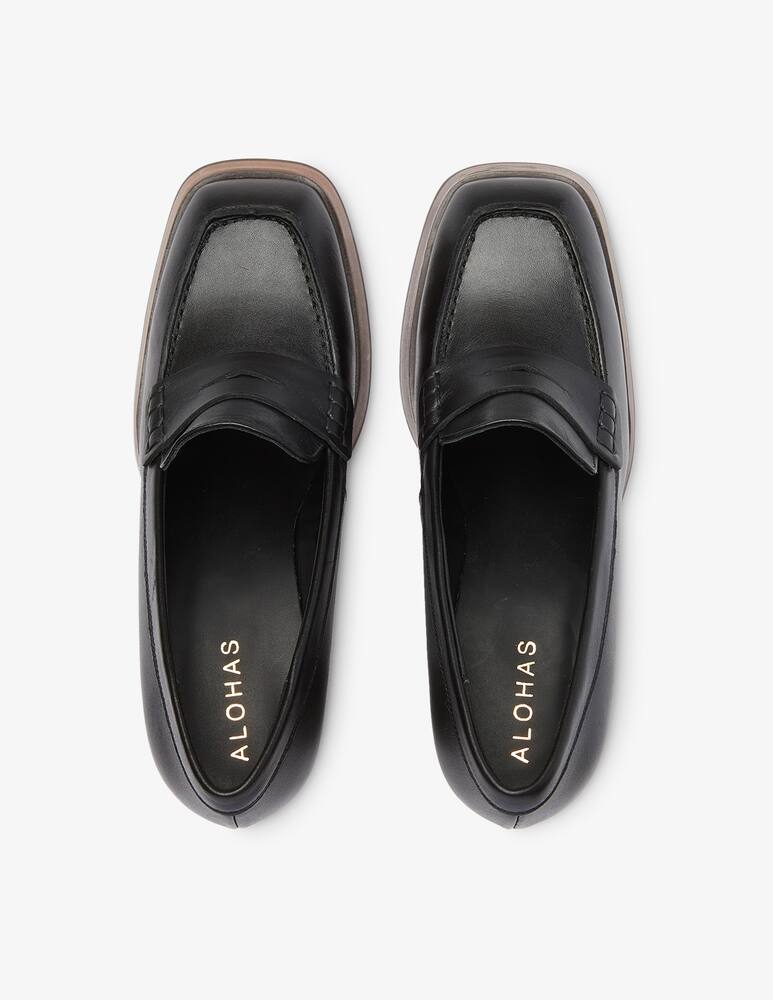 rinascente Alohas Mocassini pump in pelle scamosciata - Nero