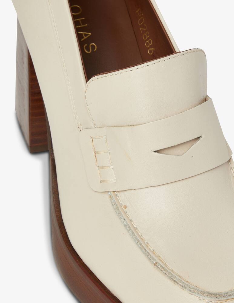 rinascente Alohas Mocassini pump in pelle scamosciata - Bianco