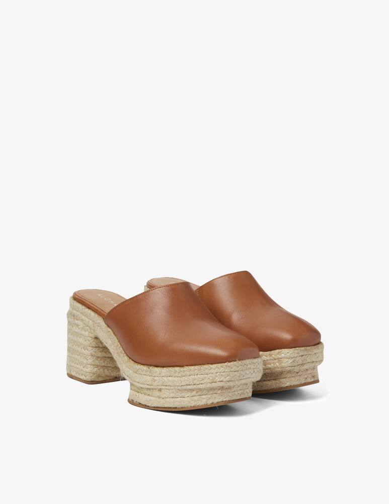 rinascente Alohas Clog con tacco in corda Pico