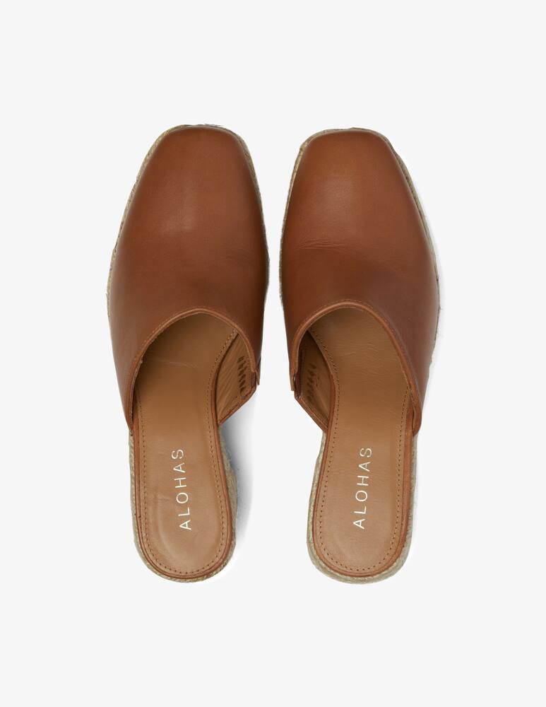 rinascente Alohas Clog con tacco in corda Pico