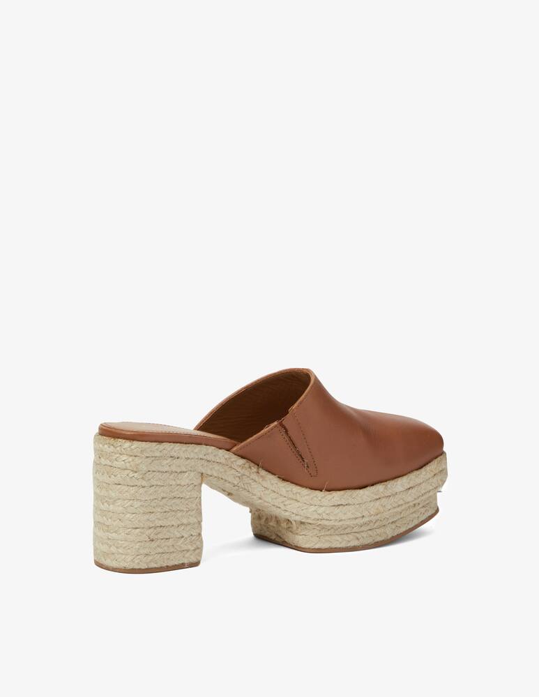 rinascente Alohas Clog con tacco in corda Pico