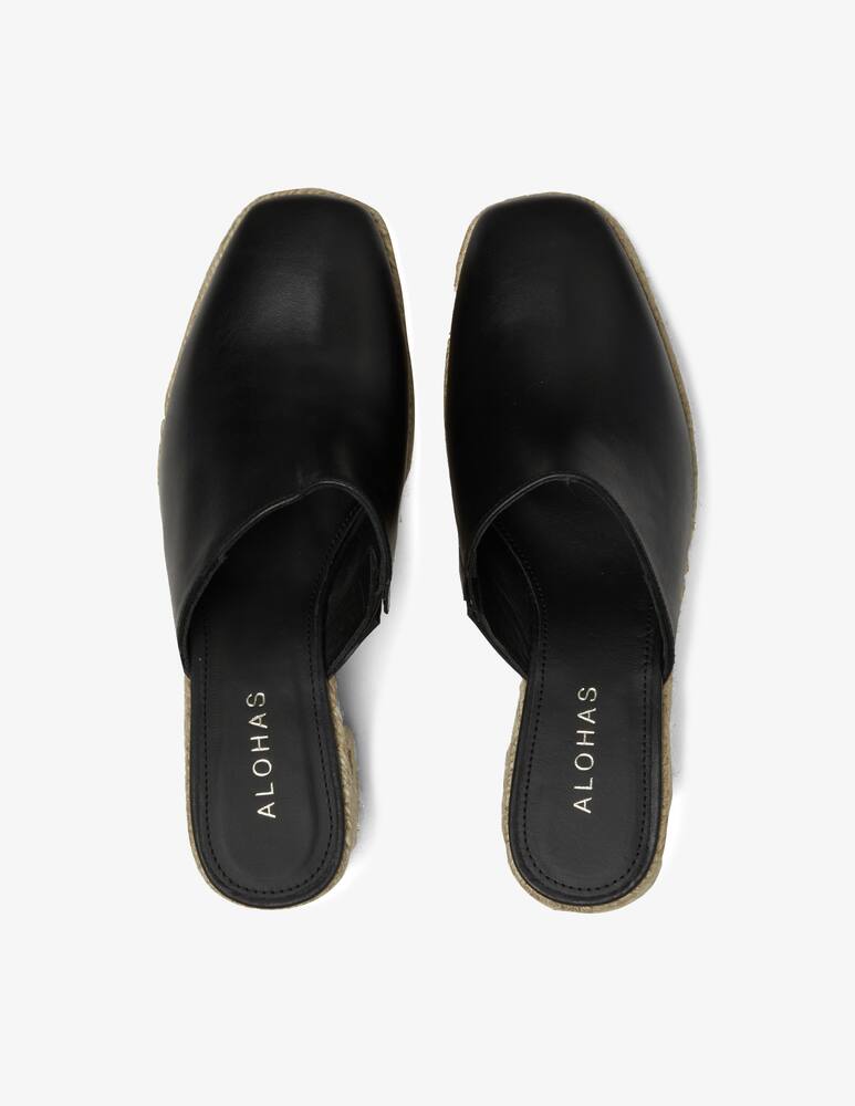 rinascente Alohas Clog con tacco in corda Pico