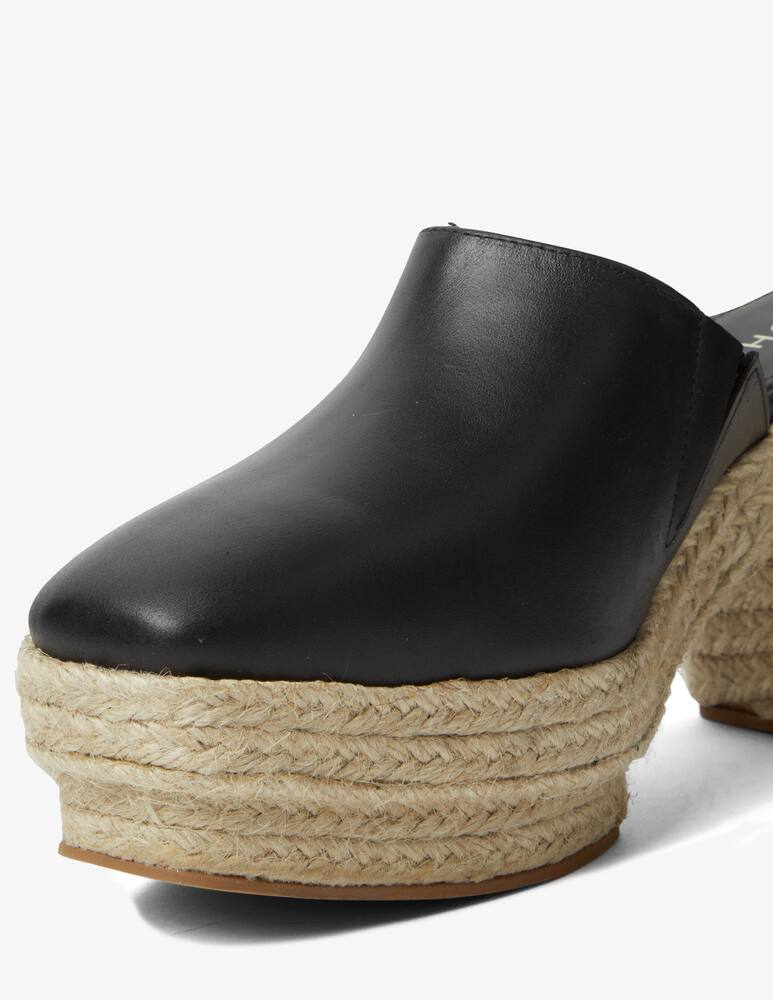 rinascente Alohas Clog con tacco in corda Pico