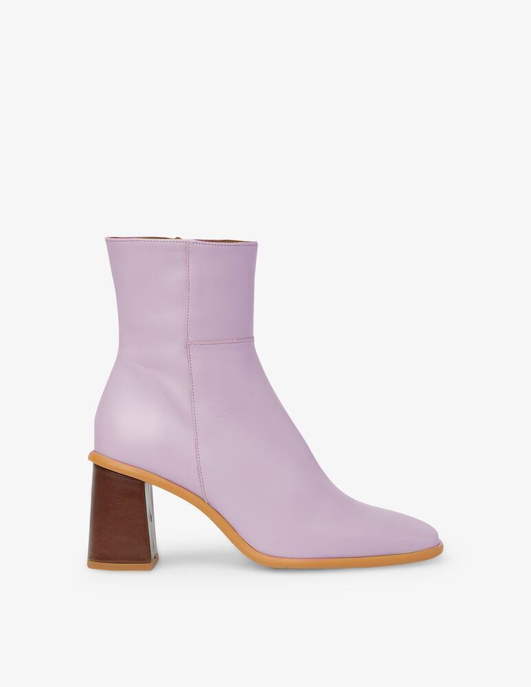 Alohas Leather ankle boots - Lilac - picture 1 Alohas Leather ankle boots - Lilac - picture 1