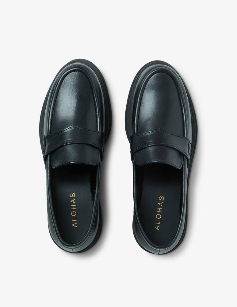 rinascente Alohas Mocassino in pelle Obisdian