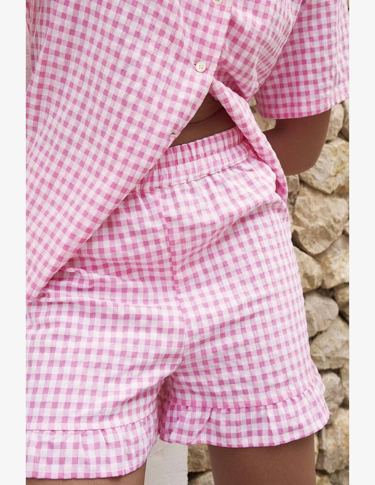 rinascente Bohodot Gingham pyjama shorts