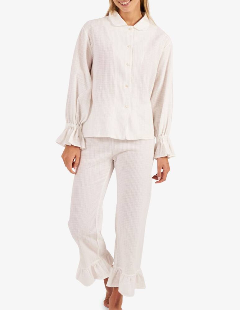 rinascente Bohodot Pajama shirt with gathered cuffs