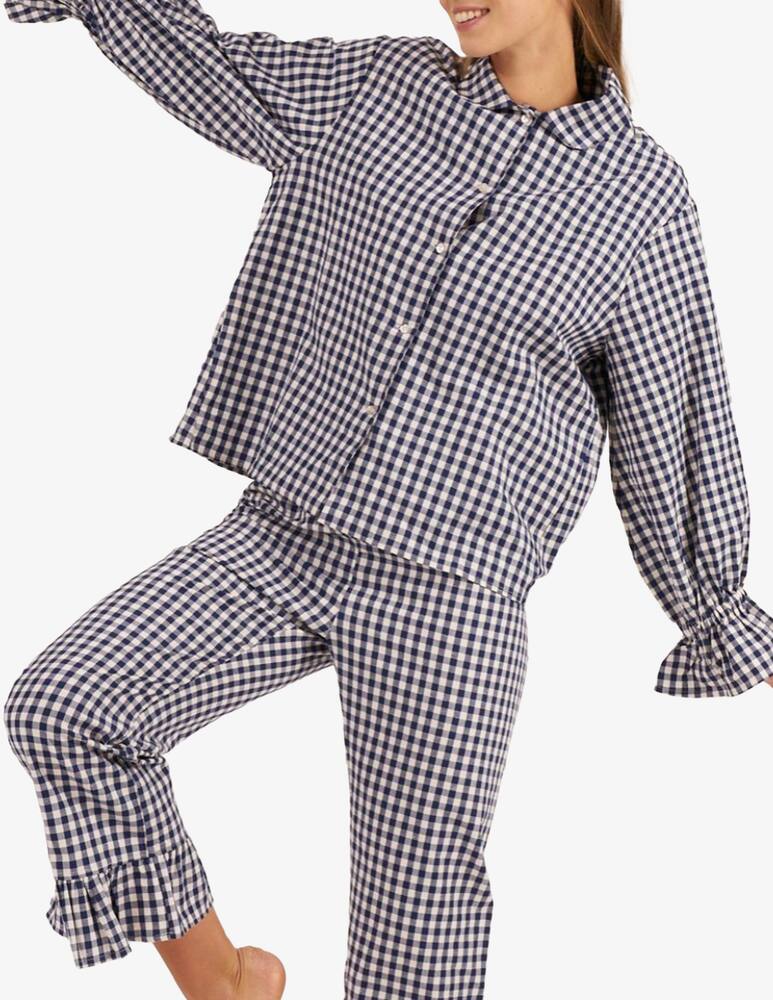 Bohodot Gingham pyjama shirt - picture 2 Bohodot Gingham pyjama shirt - picture 2
