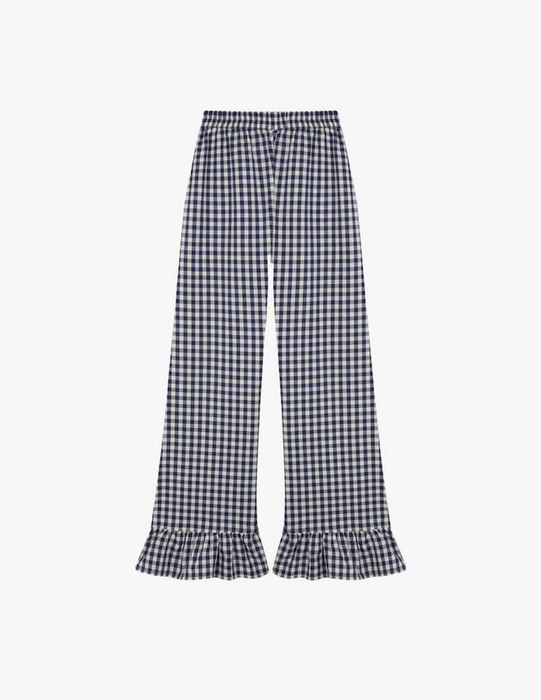 rinascente Bohodot Ruffle check pyjama trousers
