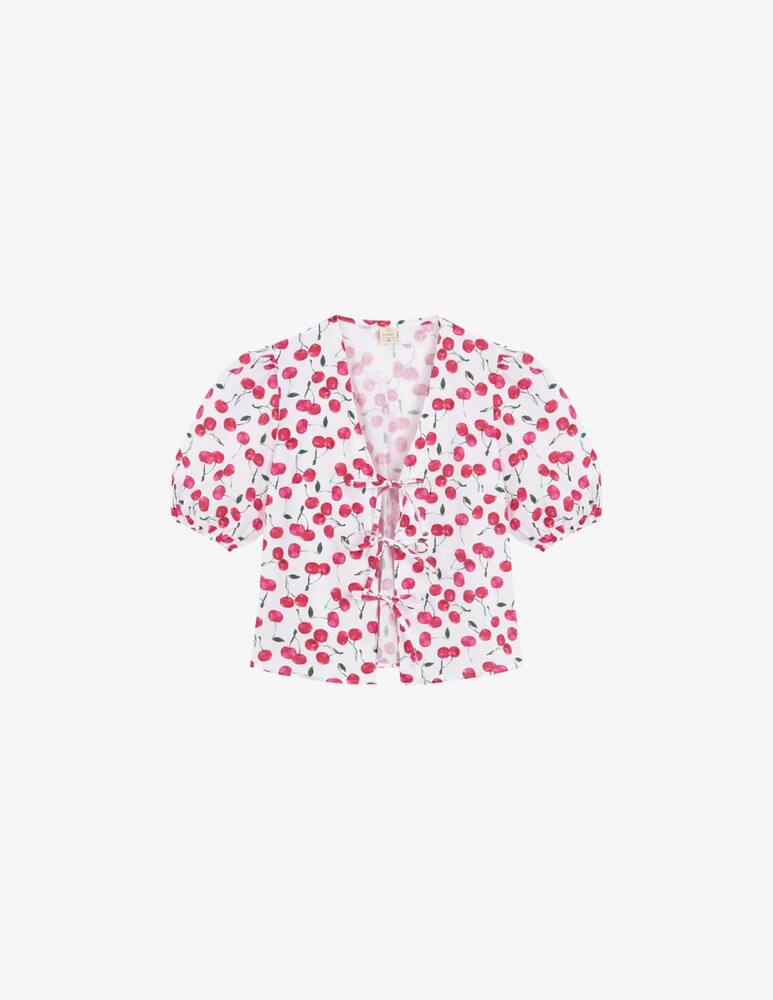 rinascente Bohodot Cherry short-sleeve shirt