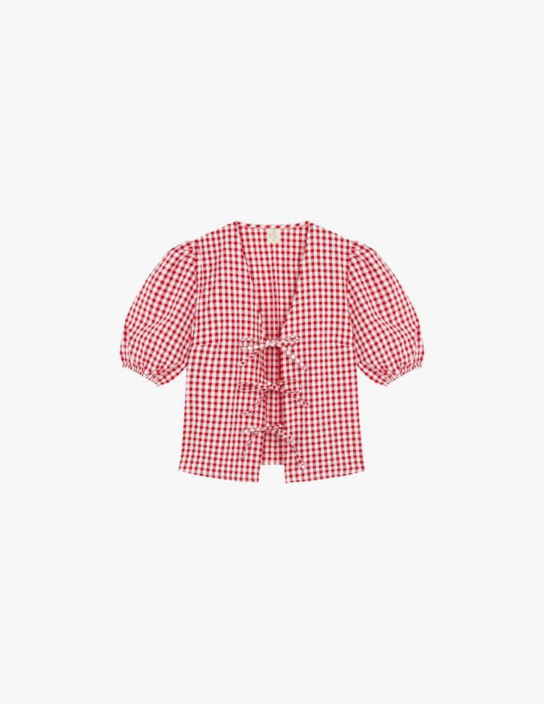 rinascente Bohodot Puff-sleeve pyjama shirt