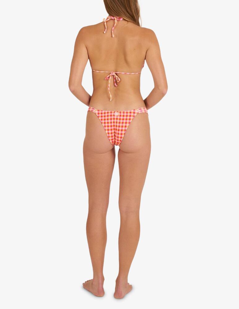 rinascente Bohodot Lucy gingham bikini top