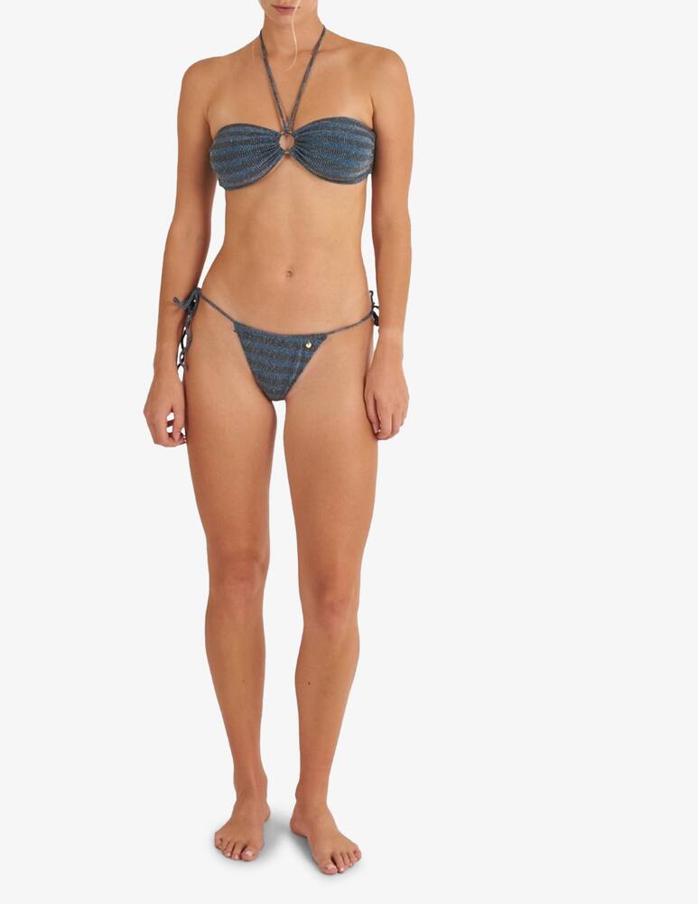 rinascente Bohodot Sirene bandeau ring bikini top