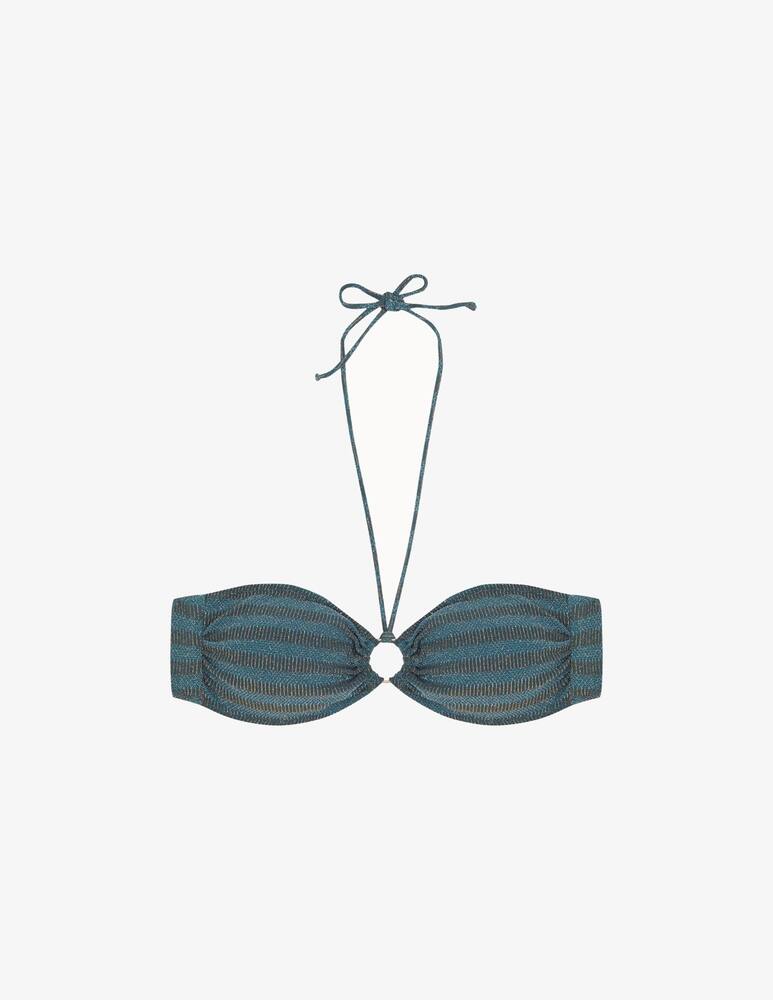 rinascente Bohodot Sirene bandeau ring bikini top