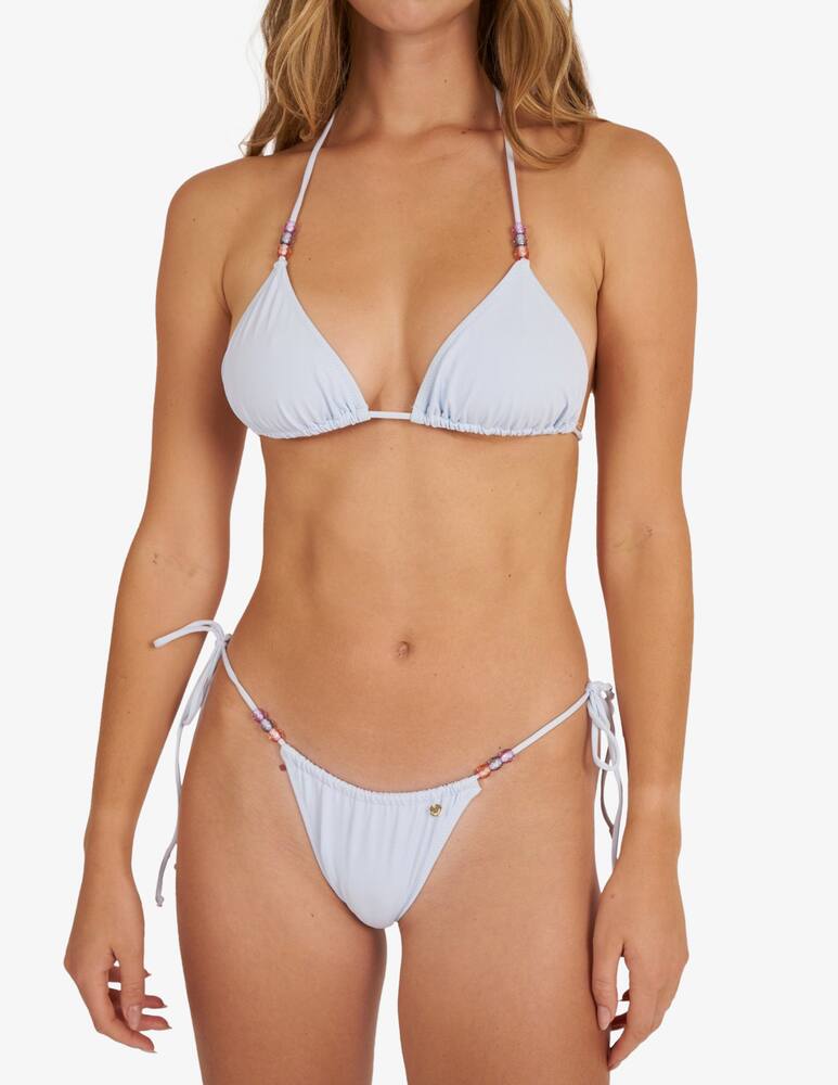 rinascente Bohodot Azur beaded triangle bikini top