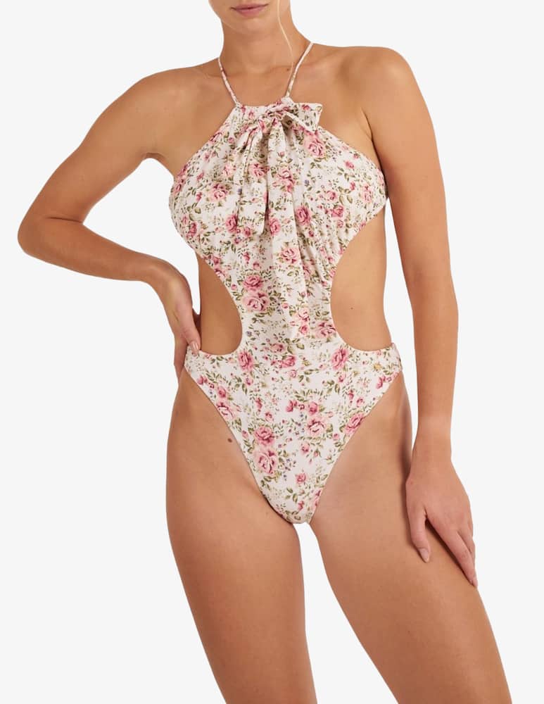 rinascente Bohodot Costume intero cut-out Camelia