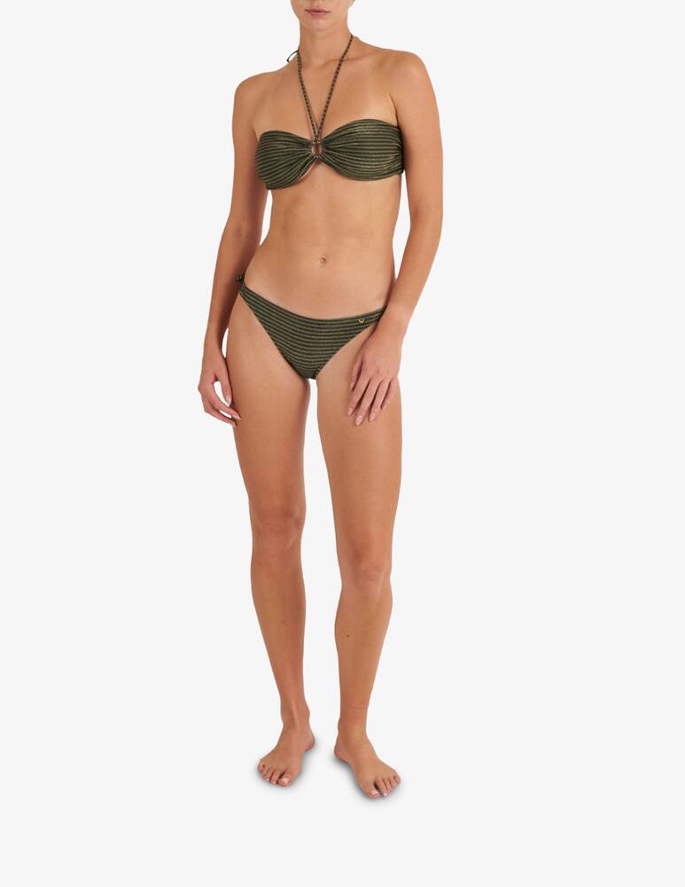 rinascente Bohodot Odette striped bikini top