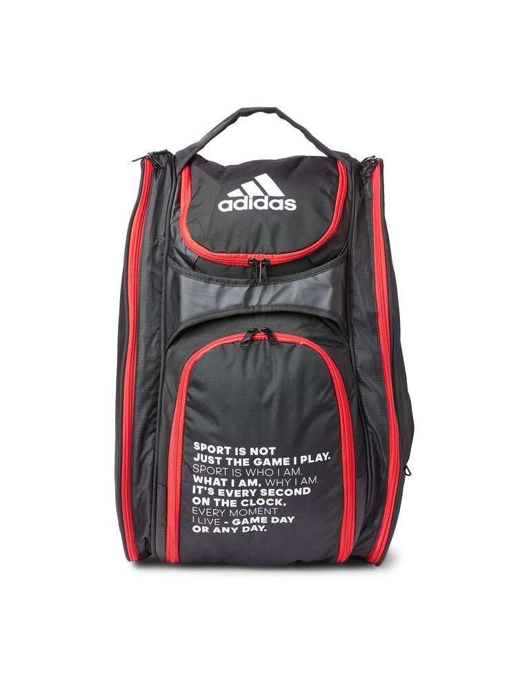 Sharplace Borsa Racchetta Da Padel/Tennis Con Cerniera E Impugnatura – Custodia Rigida In PU Impermeabile Per 2 Racchette, 28x18 Cm, Accessori Sport