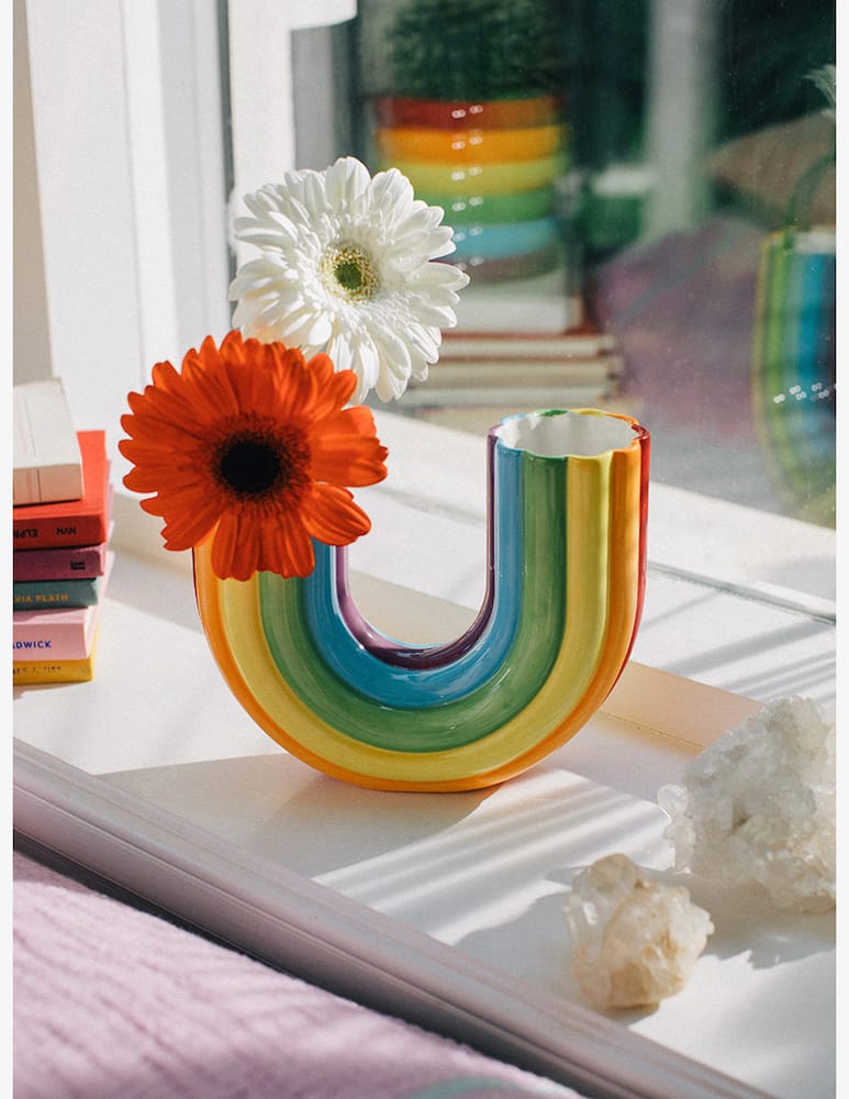 Doiy Vase Rainbow Double - picture 2 Doiy Vase Rainbow Double - picture 2