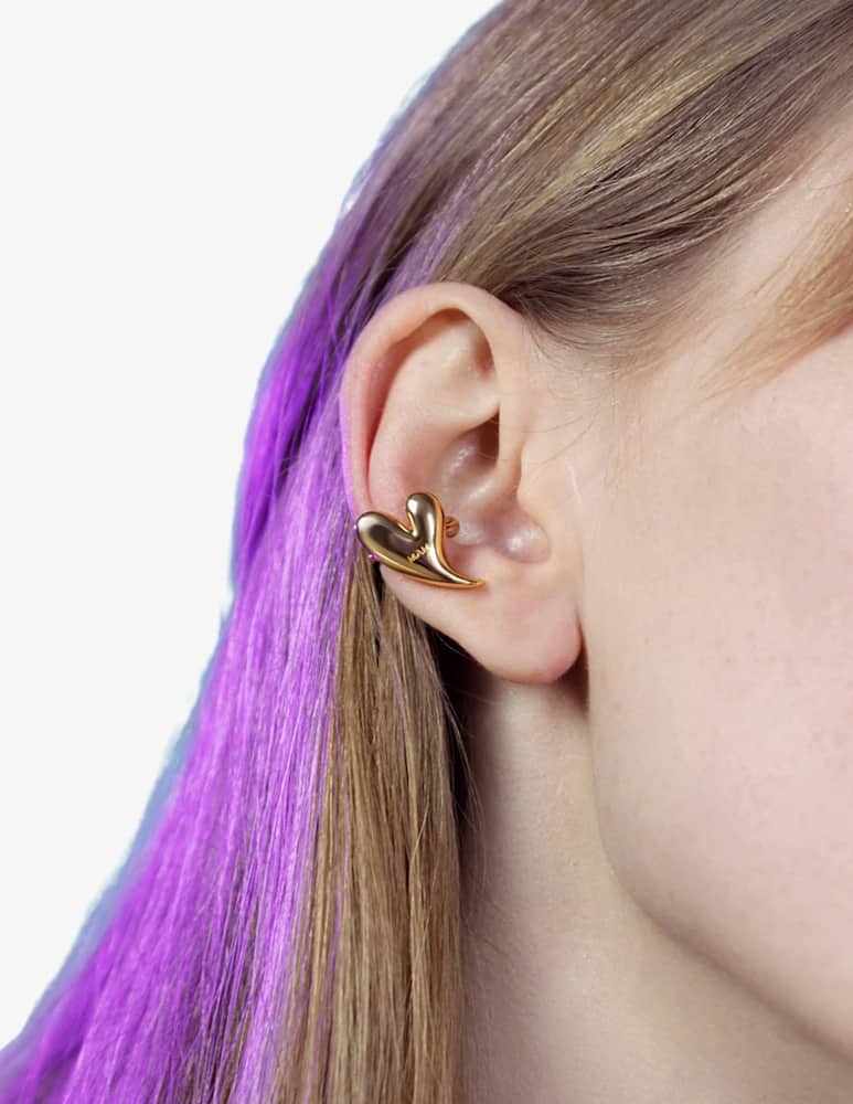 rinascente MAM Love 439 single ear cuff earrings