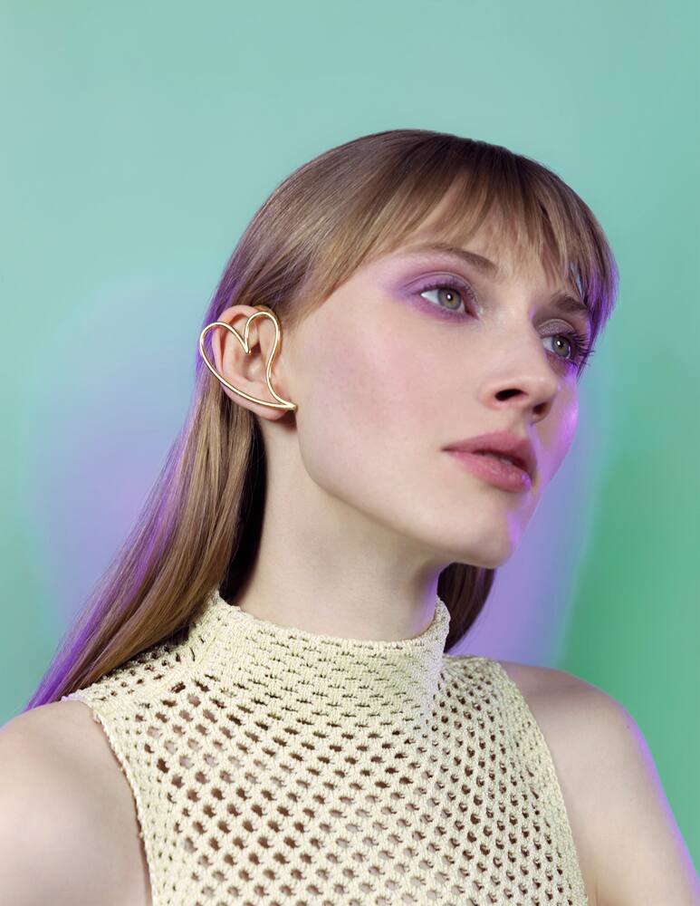 rinascente MAM Orecchino singolo ear cuff Love 448