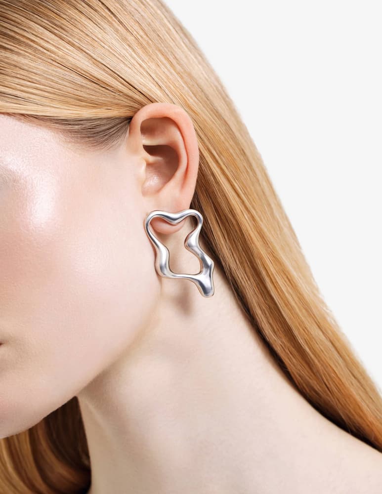 MAM Atlantis organic hoop earrings - picture 2 MAM Atlantis organic hoop earrings - picture 2