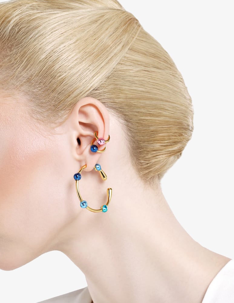 MAM Casa Batllo hoop earrings - picture 2 MAM Casa Batllo hoop earrings - picture 2