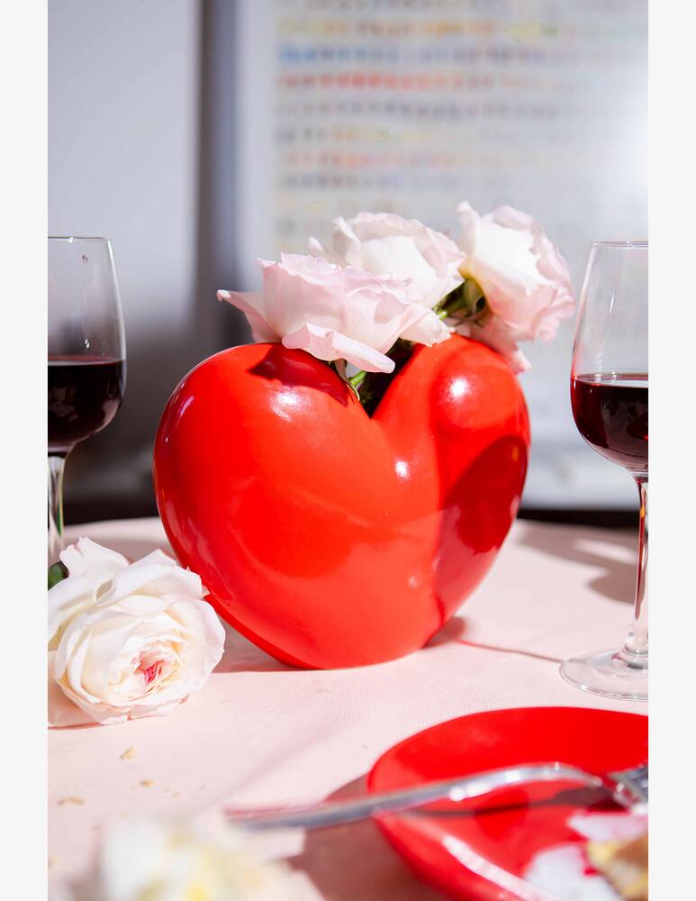 rinascente Doiy Vase Love Red