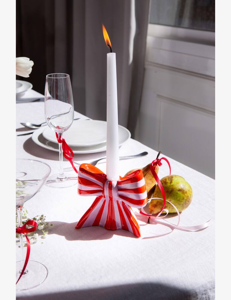 rinascente Doiy Candle Holder Bow Large