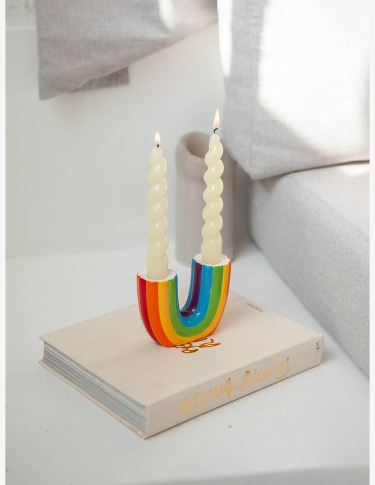 rinascente Doiy Candle Holder Rainbow