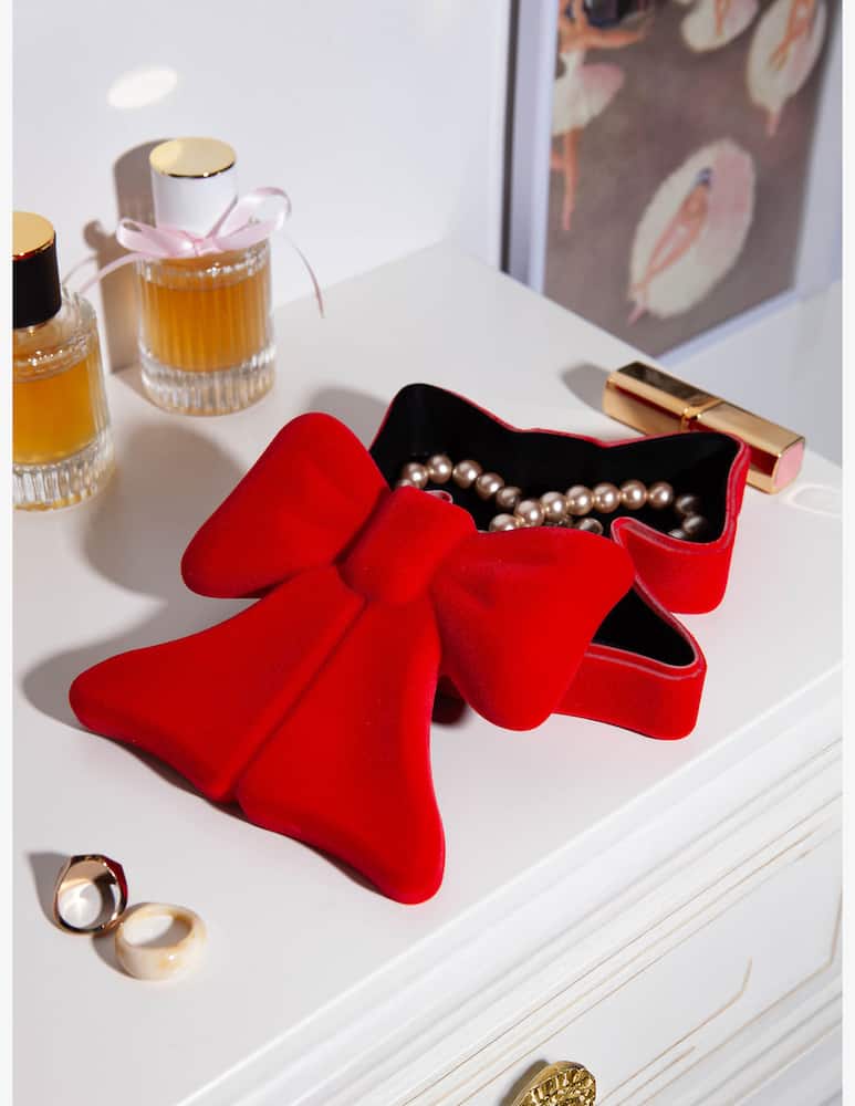 Doiy Storage Box Bow Red - picture 2 Doiy Storage Box Bow Red - picture 2