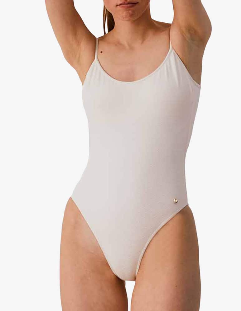 rinascente Bohodot Ivori scoop neck onepiece