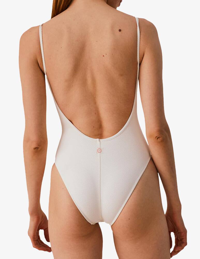 rinascente Bohodot Ivori scoop neck onepiece