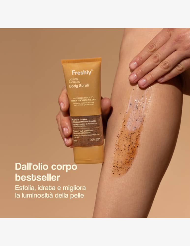 Freshly Cosmetics Golden Radiance Body Scrub - picture 3 Freshly Cosmetics Golden Radiance Body Scrub - picture 3