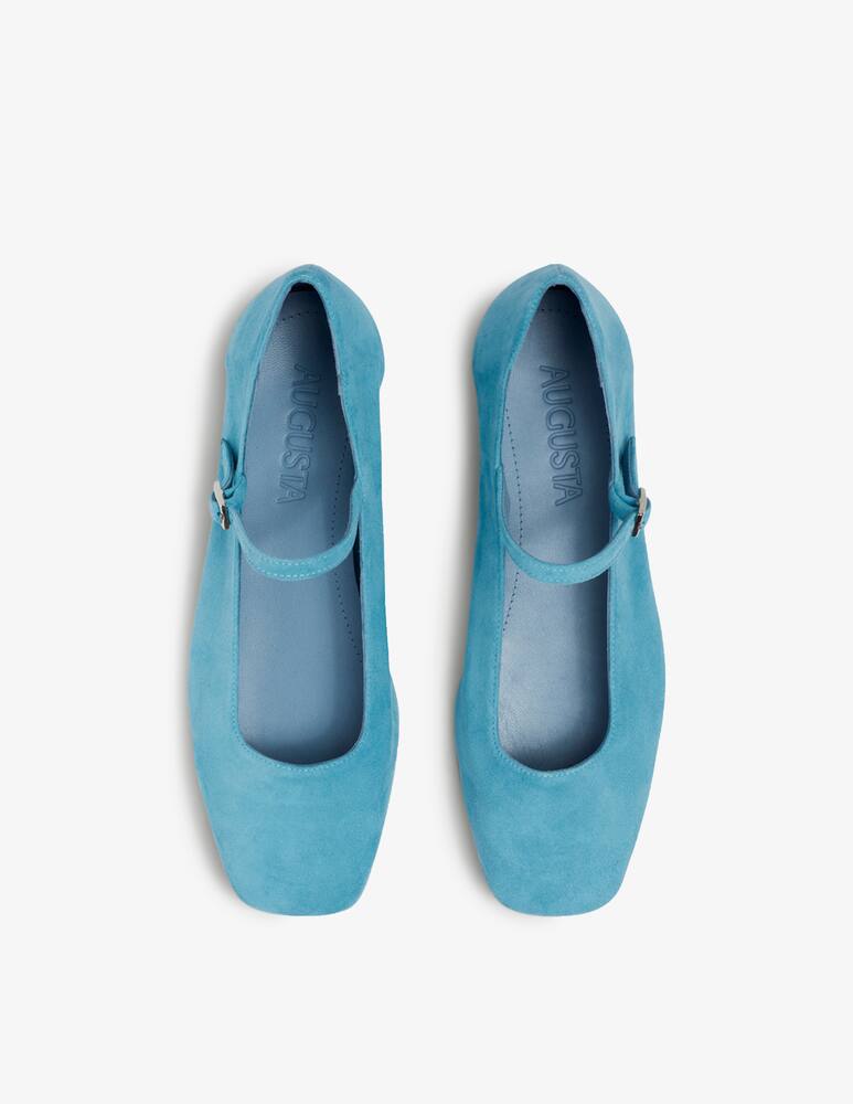 rinascente Augusta Julieta suede ballerina flats