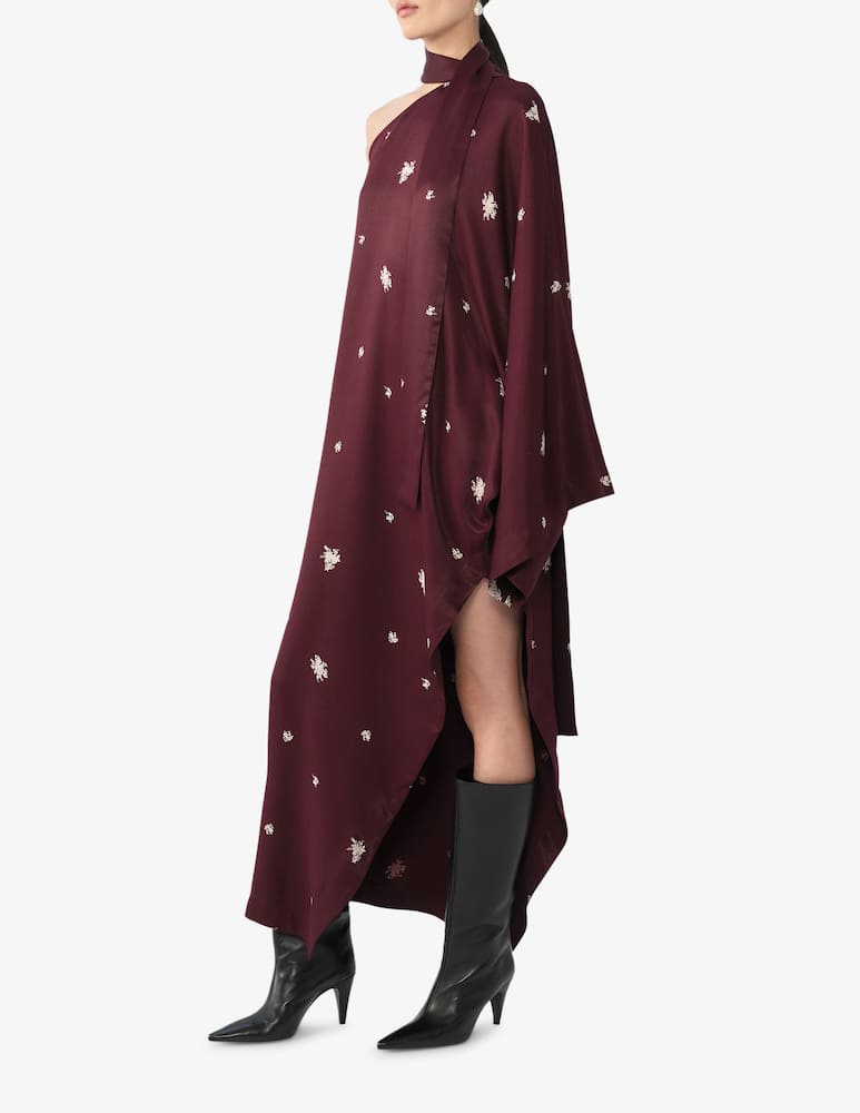 rinascente EIKO AI Demi one shoulder dress