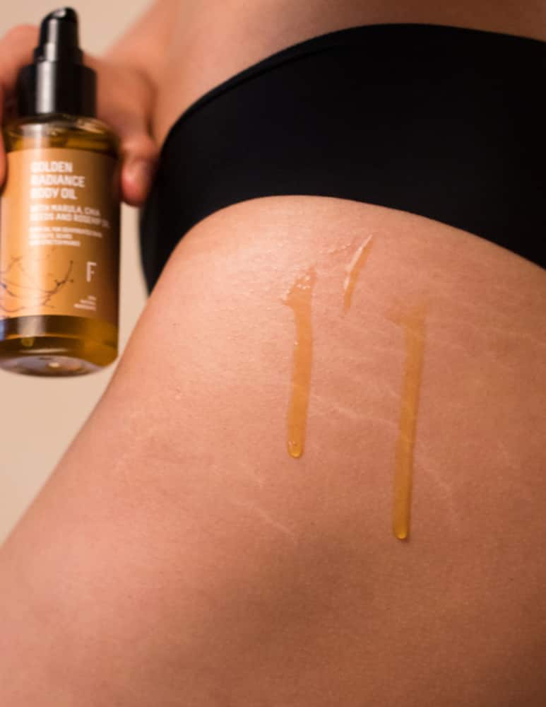 rinascente Freshly Cosmetics Golden Radiance Body Oil