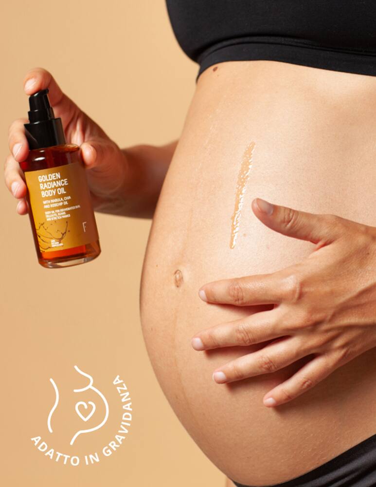 rinascente Freshly Cosmetics Golden Radiance Body Oil