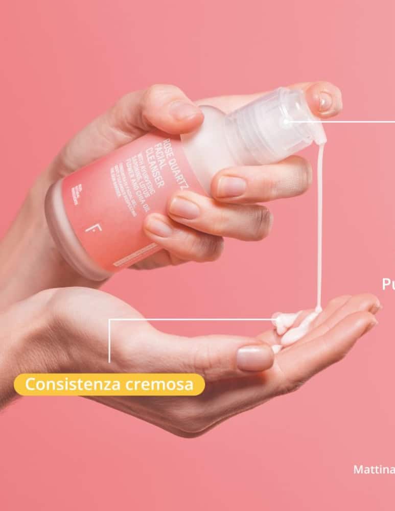 Freshly Cosmetics Rose Quartz facial Cleanser - immagine 4 Freshly Cosmetics Rose Quartz facial Cleanser - immagine 4