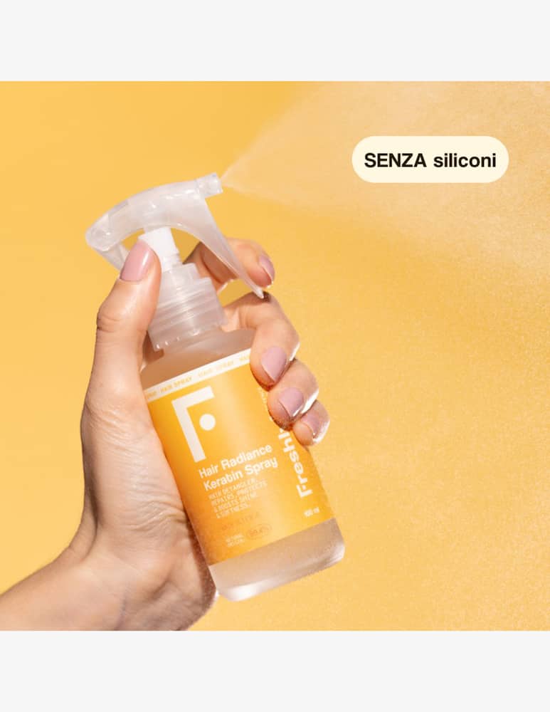 Freshly Cosmetics Hair Radiance Keratin Spray - immagine 4 Freshly Cosmetics Hair Radiance Keratin Spray - immagine 4