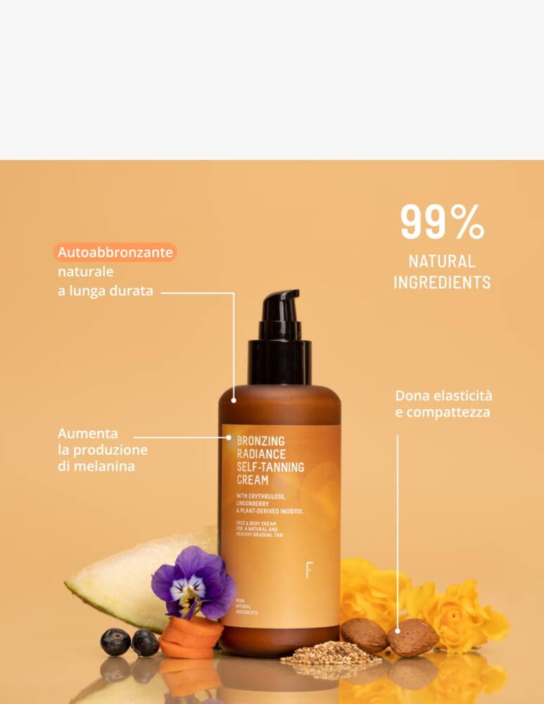 rinascente Freshly Cosmetics Bronzing Radiance Self-Tanning Cream