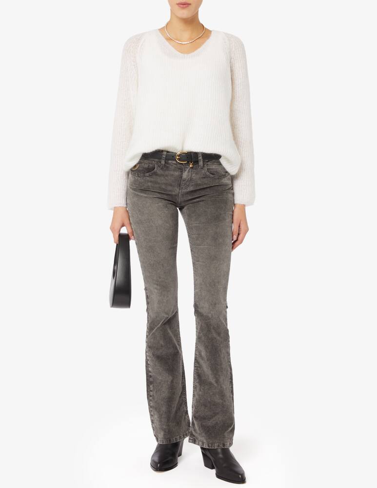 rinascente Lois Jeans Melrose ribbed boot velvet trousers