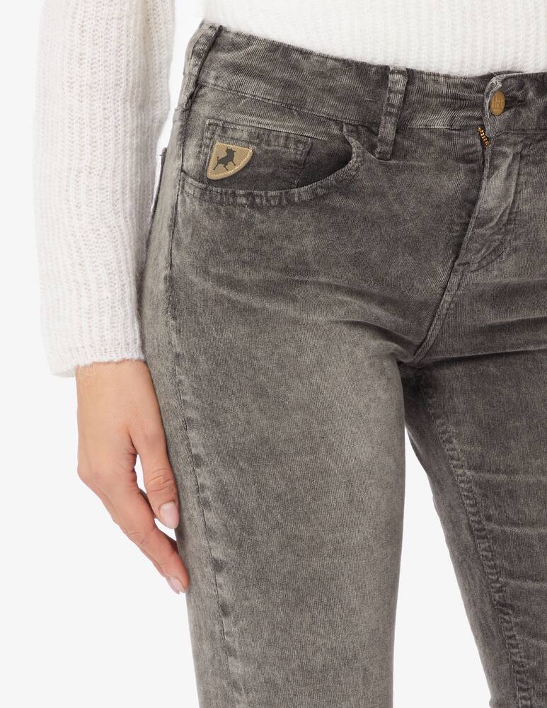 rinascente Lois Jeans Melrose ribbed boot velvet trousers