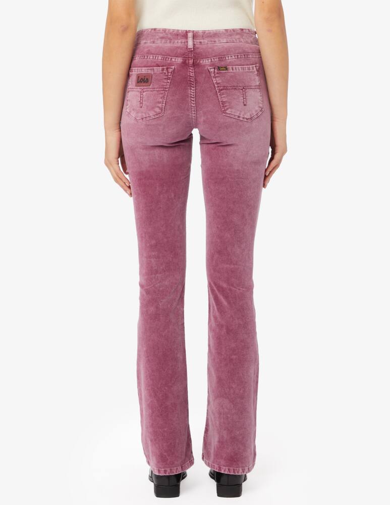 rinascente Lois Jeans Melrose ribbed boot velvet trousers