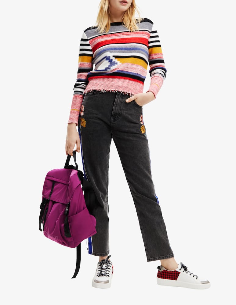 rinascente Desigual Ethnic striped jumper - Multicolor