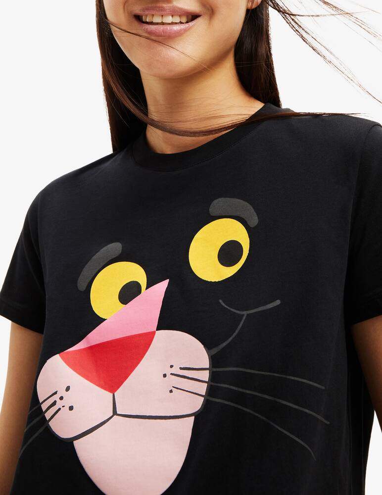 rinascente Desigual Panther T-shirt - Black