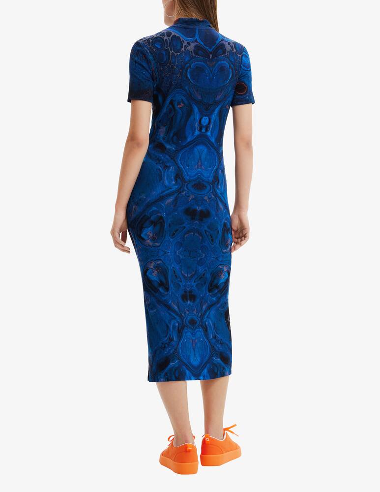 Desigual Mineral midi dress - Blue - picture 3 Desigual Mineral midi dress - Blue - picture 3