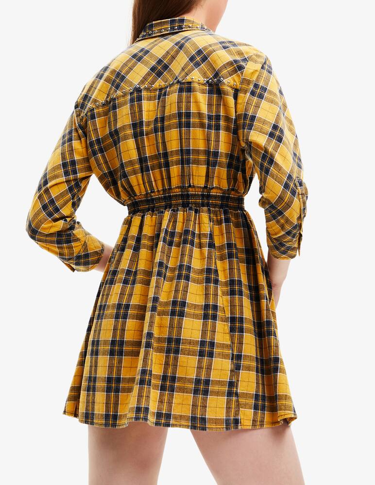 rinascente Desigual Mini shirt dress - Yellow