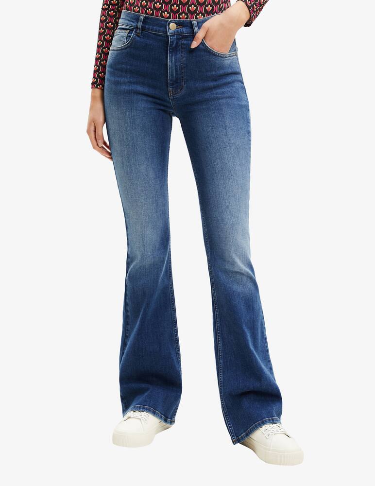 rinascente Desigual Jeans a zampa d'elefante - Blu