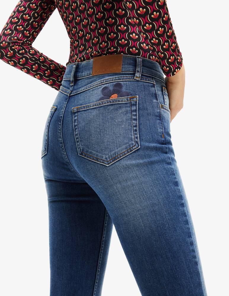 Desigual Jeans a zampa d'elefante - Blu - immagine 4 Desigual Jeans a zampa d'elefante - Blu - immagine 4